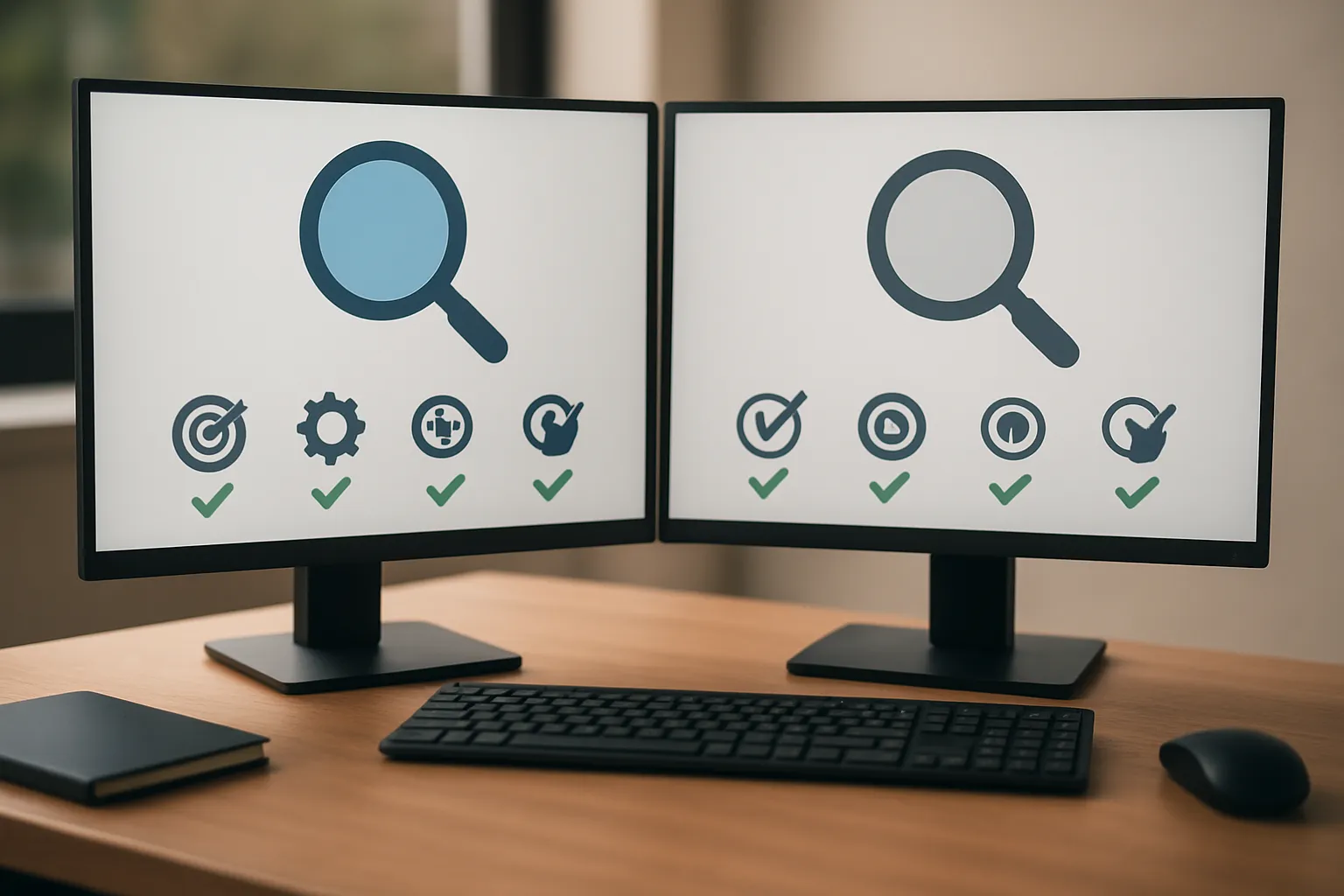 Competitor share of voice comparison in AI search showing citation benchmarks across tracked prompts