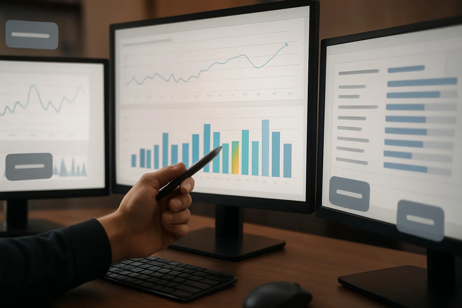 AI keyword research tool dashboard showing clustering and intent detection