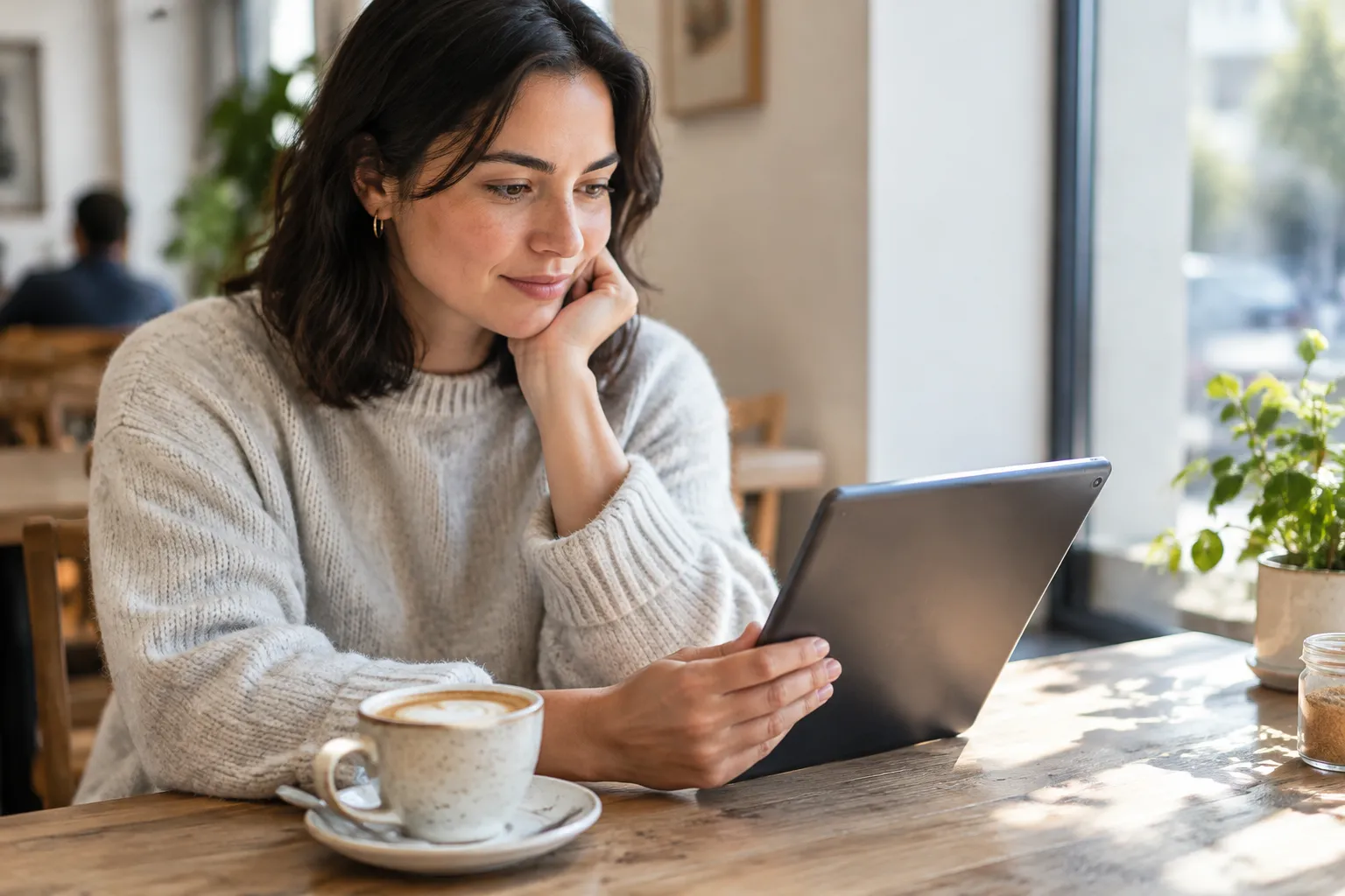 Founder comparing AI SEO software pricing plans before choosing