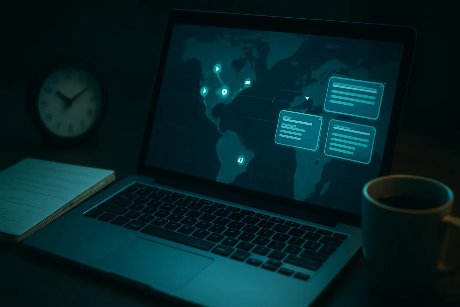GEO optimization workflow showing AI search citation tracking and content scoring dashboard