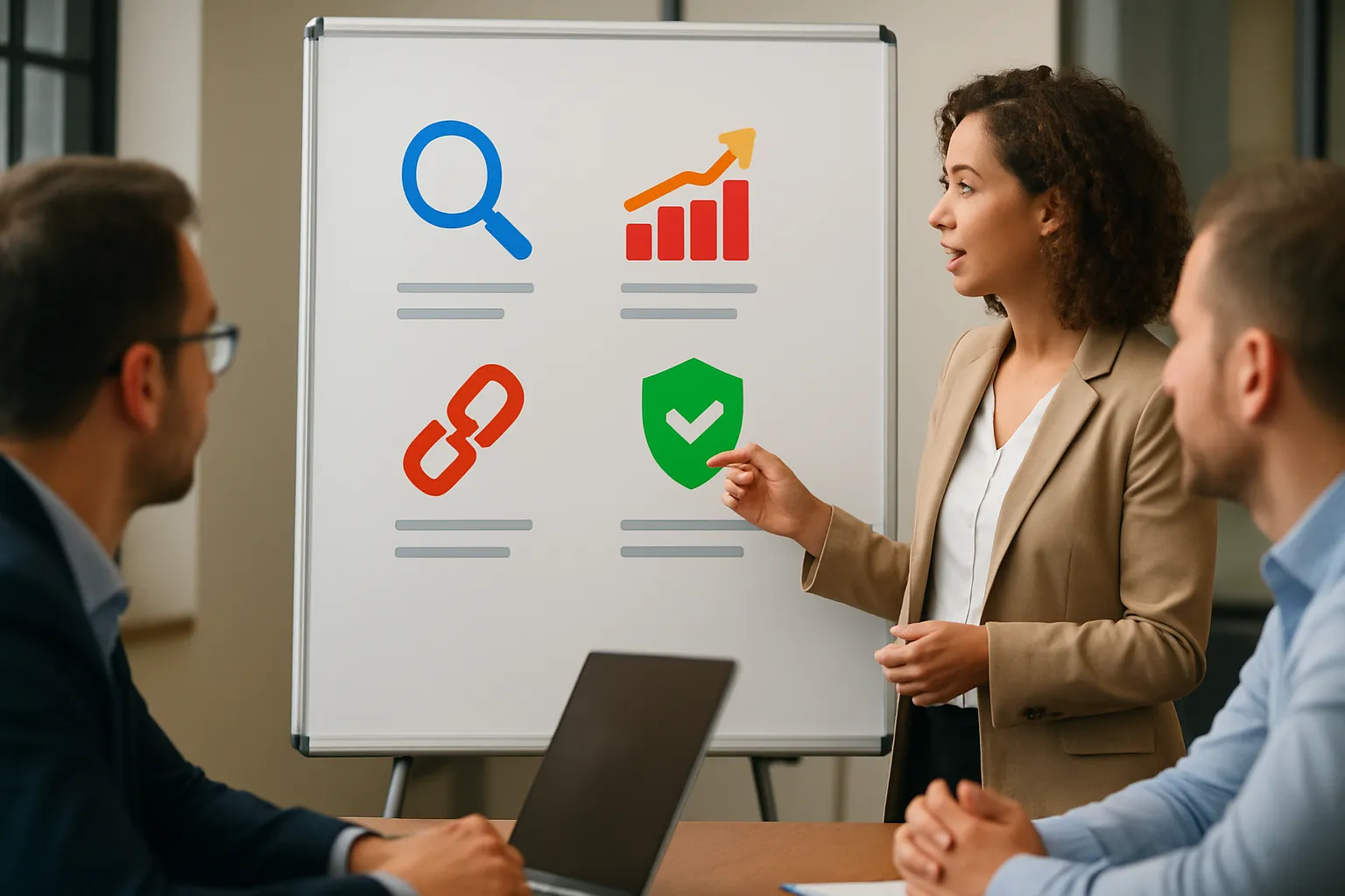 Domain authority skoru ve SEO ilişkisini gösteren grafik