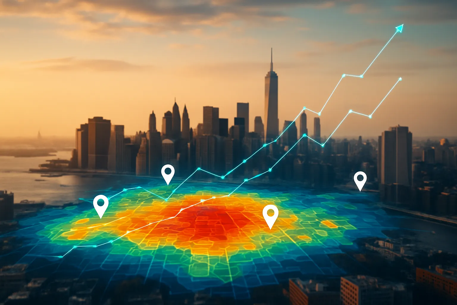 GEO optimization workflow diagram showing AI search visibility tracking and content publishing pipeline