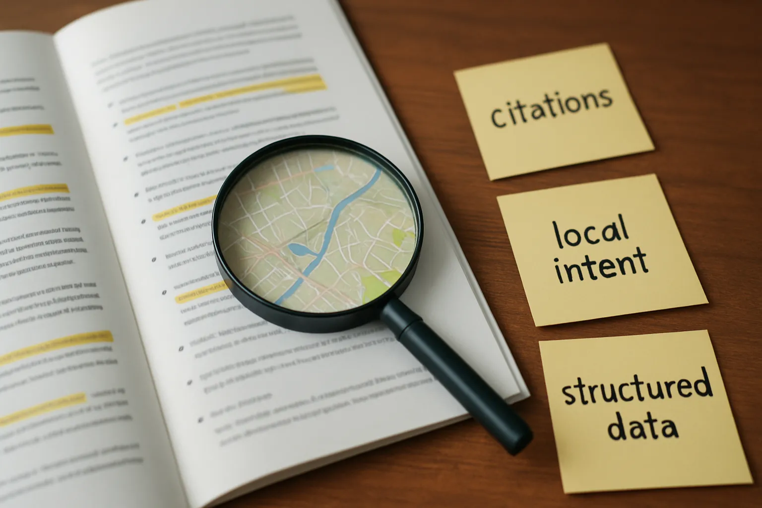 Illustration of multiple platforms including Reddit, YouTube, and industry publications feeding into AI search citation networks