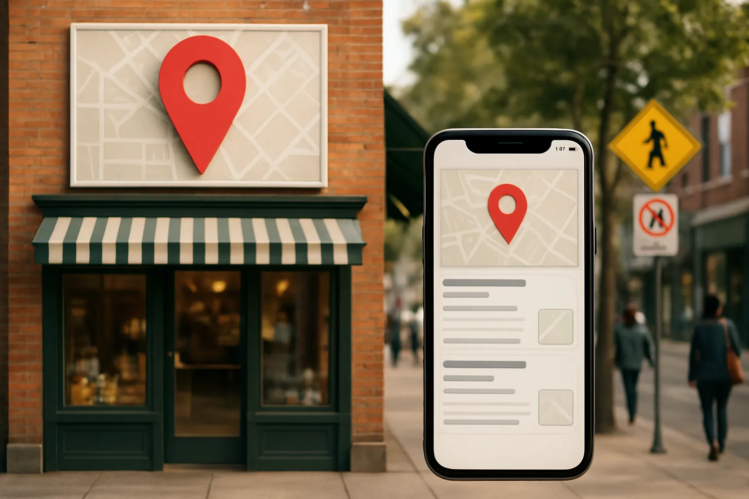 Hyperlocal SEO content strategy showing regional case studies and location-specific landing pages