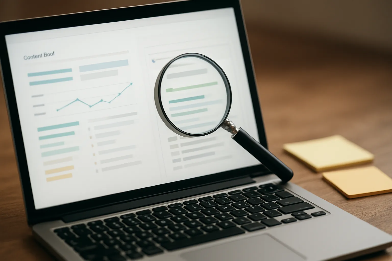 Dashboard showing AI visibility tracking and Google searchability metrics across multiple search channels