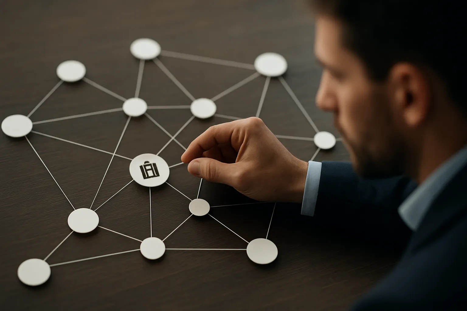AEO content workflow showing steps from topic research to AI citation tracking