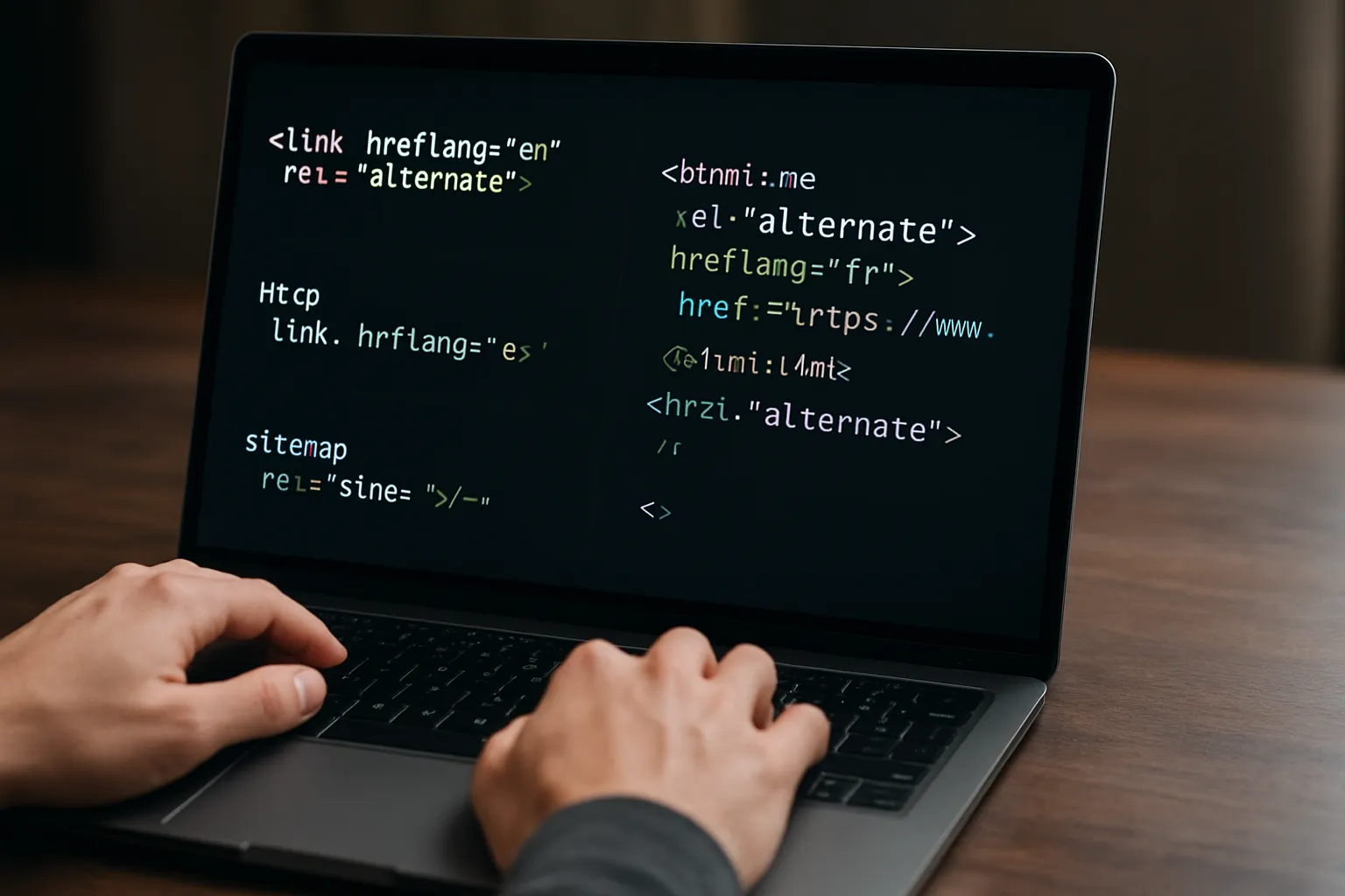 uluslararası SEO hreflang stratejisi ve organik trafik artışı grafiği