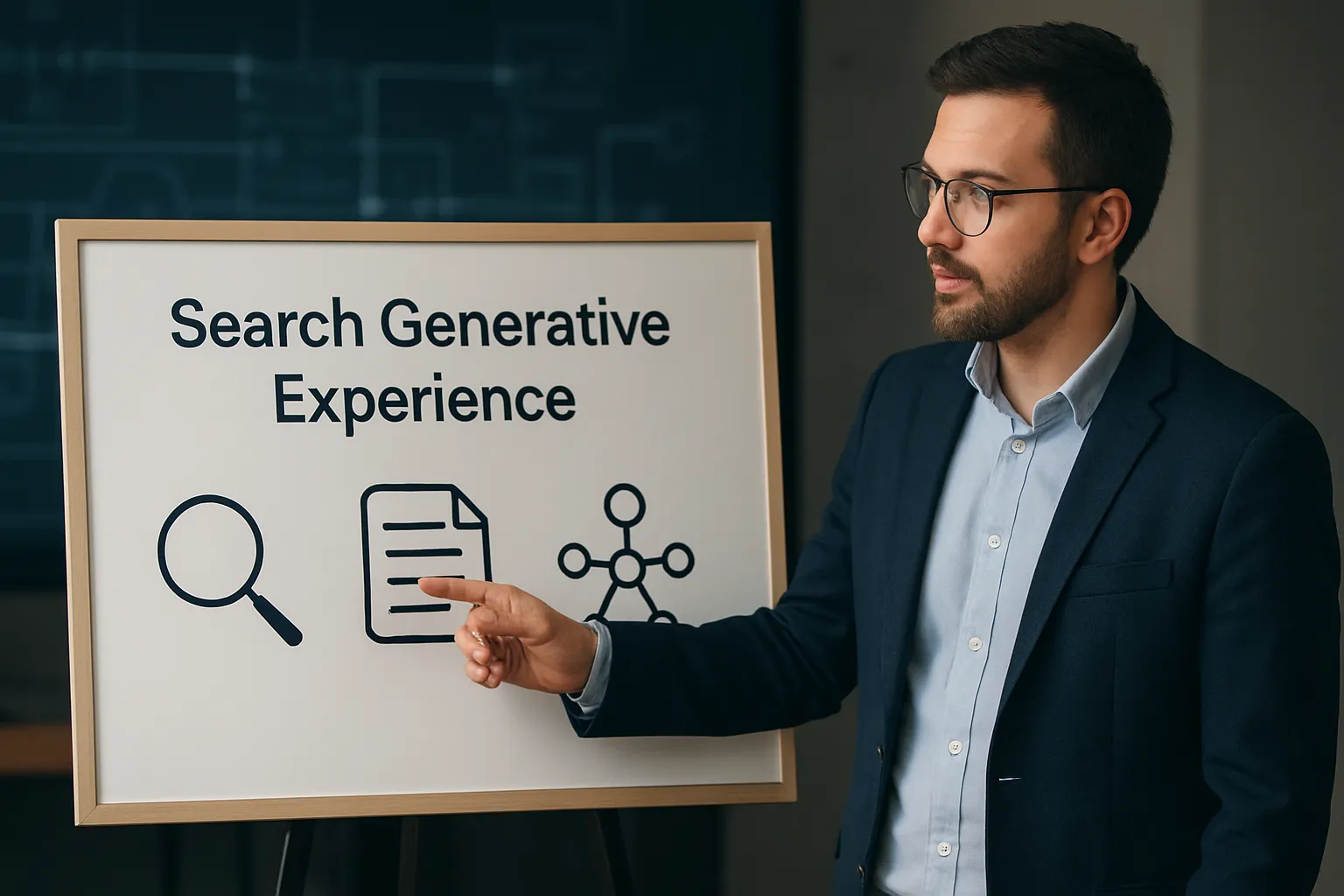 Search Generative Experience arama sonuçları sayfasında AI özeti gösterimi