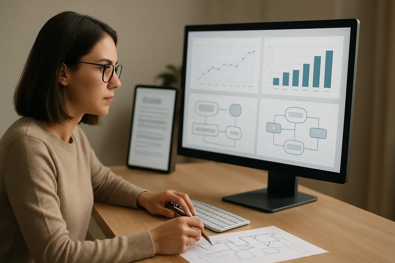 SEO and content strategy framework showing unified search optimization approach