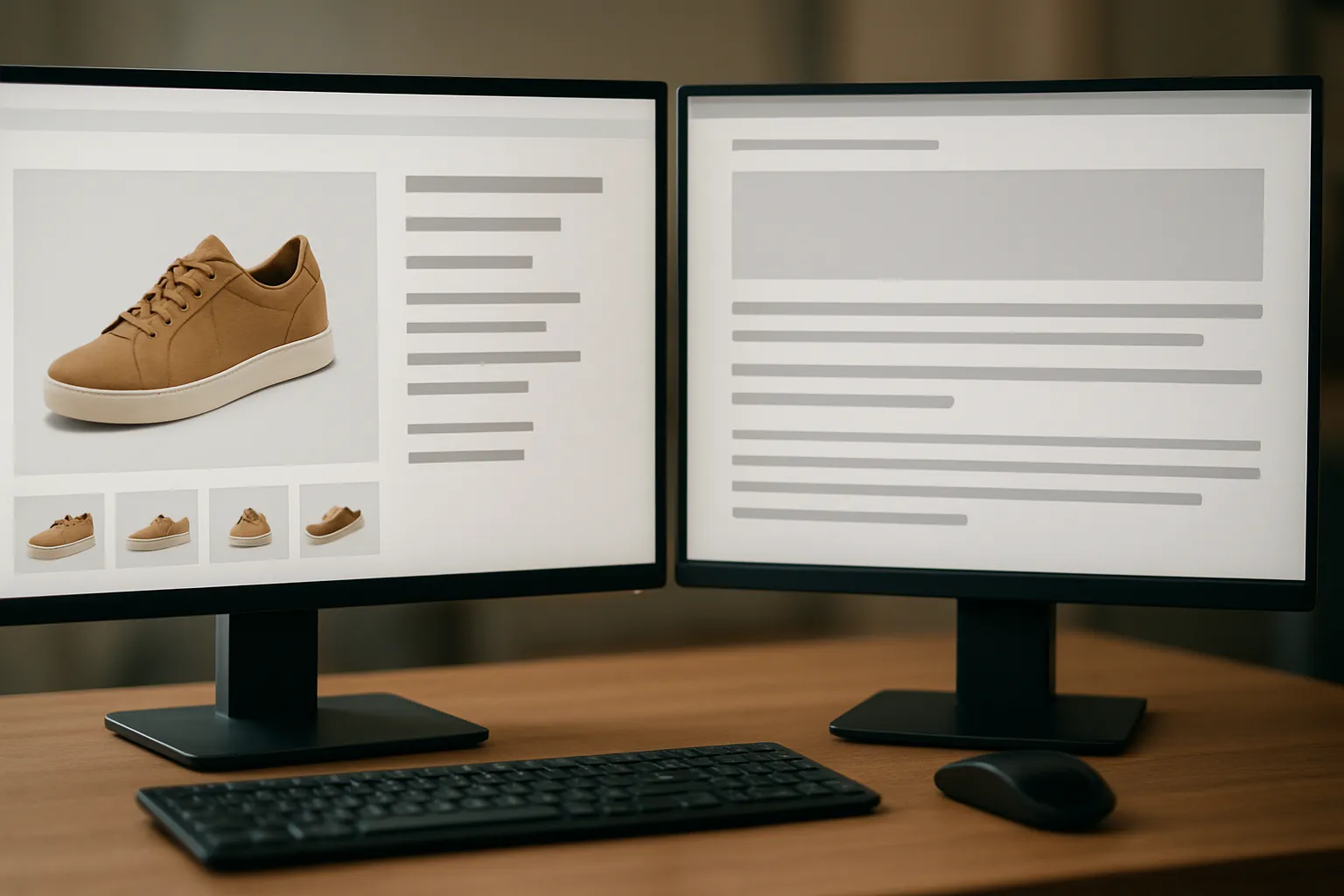 Ecommerce SEO strategy diagram showing product page optimization and category structure